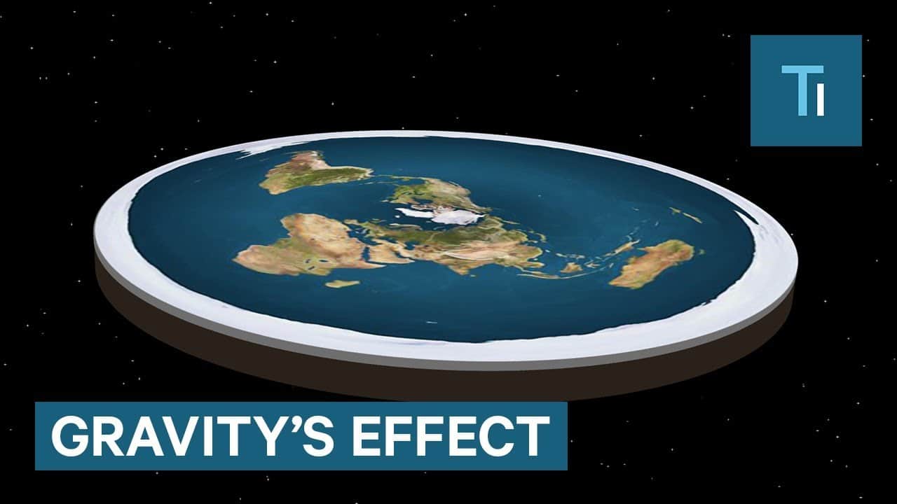 地球が丸ではなく平らだったらどうなるのか？