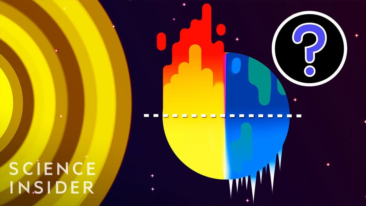 地球の傾きが90度（太陽に向かって真横に自転）になると何が起きる？