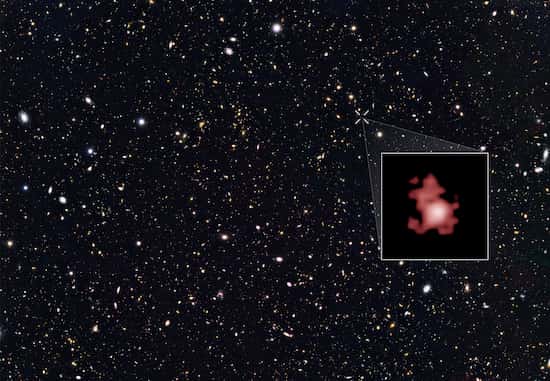 観測されたなかで最も古く最も遠い銀河GN-z11