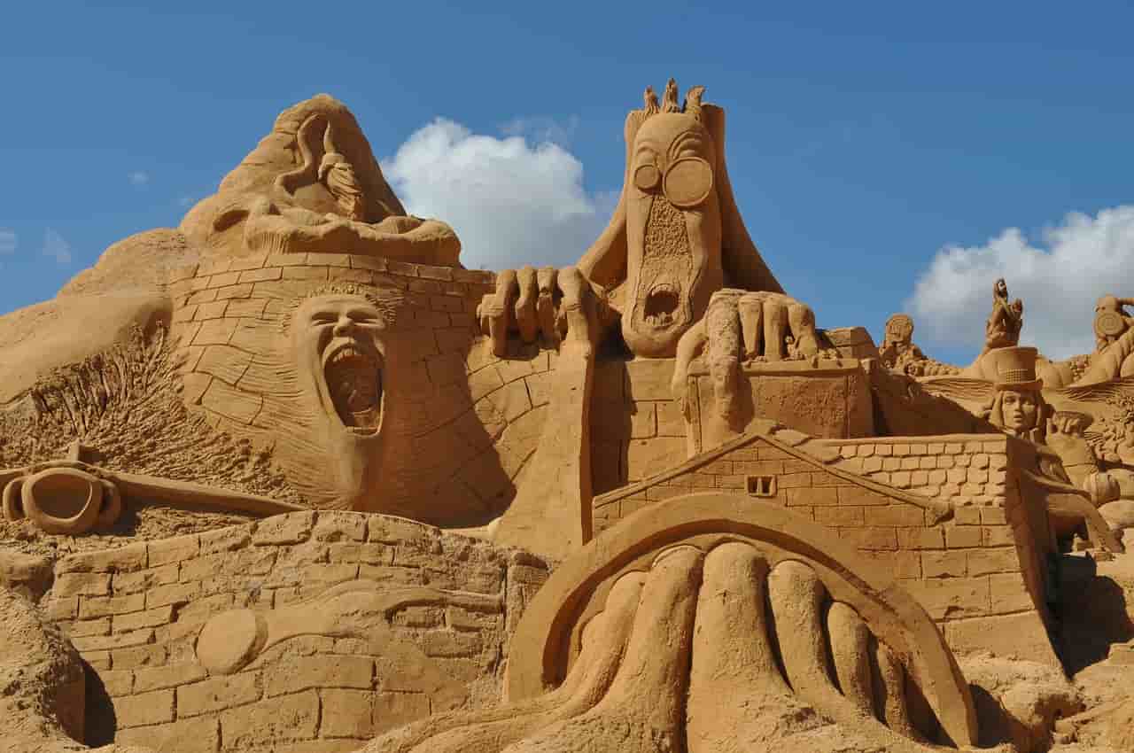 砂の城の作り方