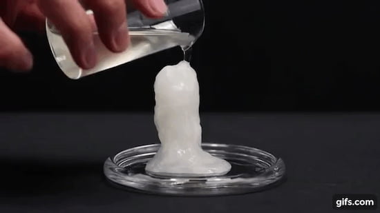 結晶化する液体の実験