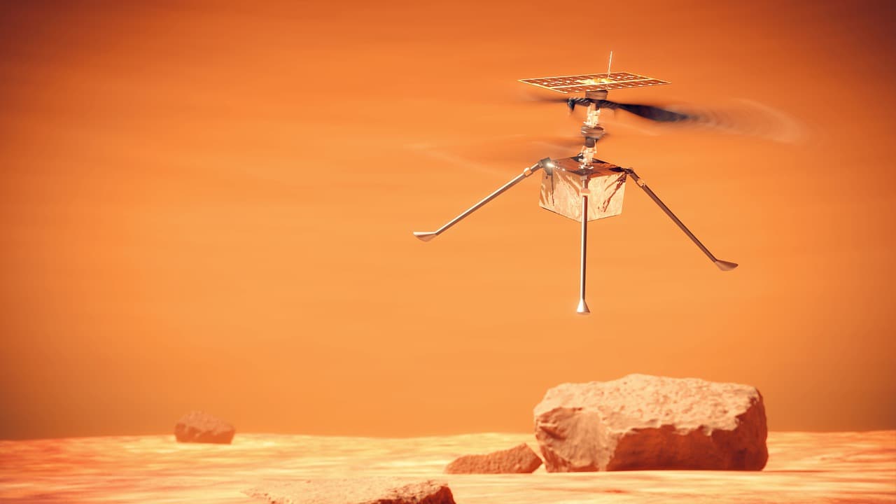 ヘリコプターは空気の薄い火星でなぜ飛べるのか？