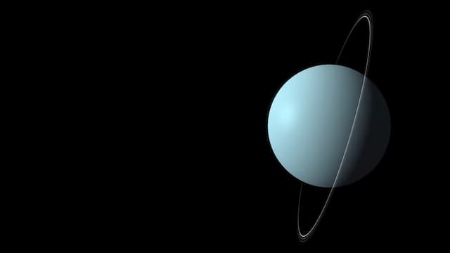 天王星の自転軸の傾き