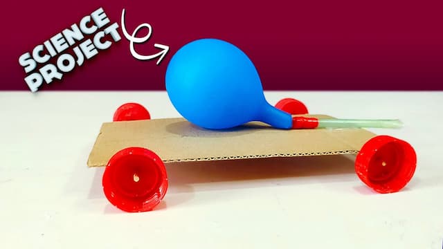 Balloon Powered Car