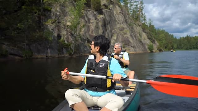 カヌーの安定性