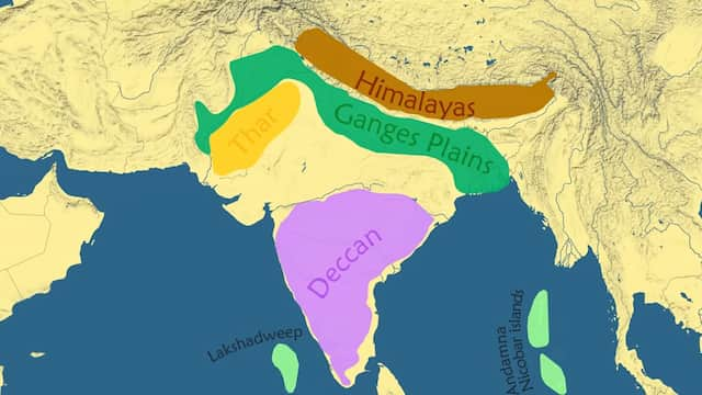 インドの地理的魅力