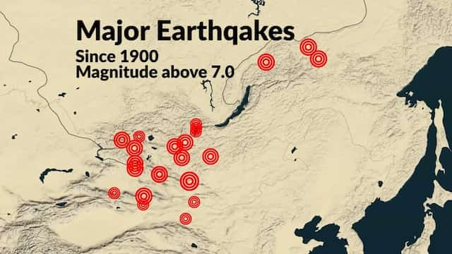 発散型プレートによる地震