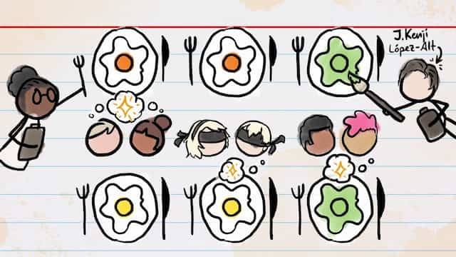色が味に与える影響