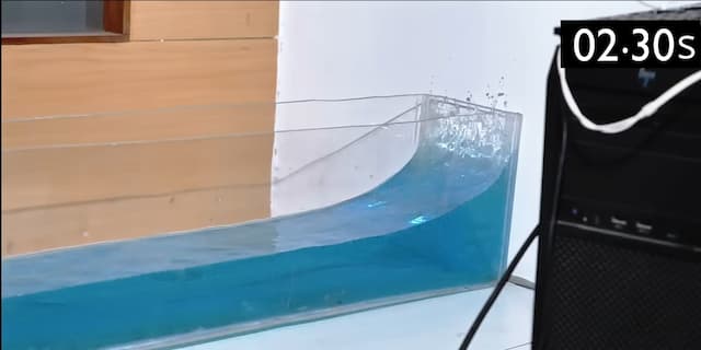 水深と波の速さ④