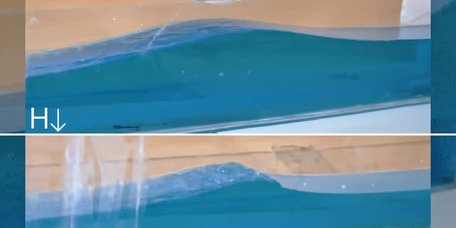 水深と波の速さ