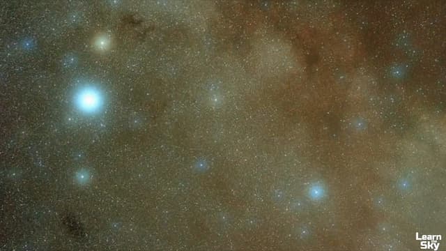 アルタイルと2つの星