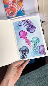 クラゲのできあがり