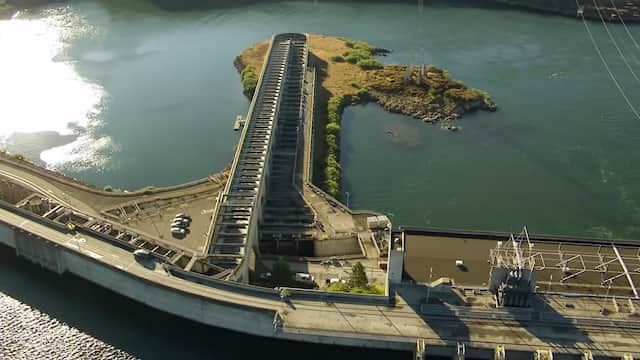 コロンビアの魚道