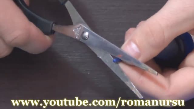 切る