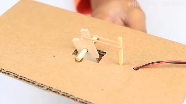 ゴムをかける