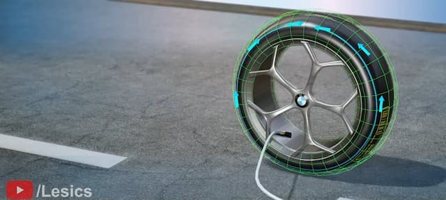 タイヤの空気注入