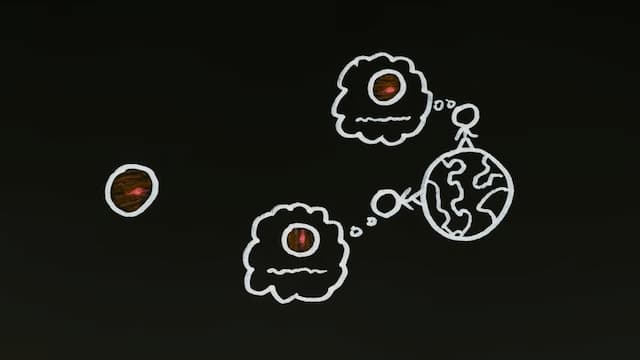 木星のしま模様の見え方