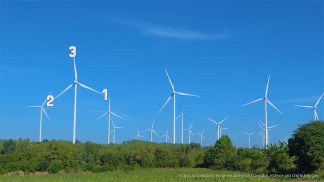 風車の羽根の数の理由